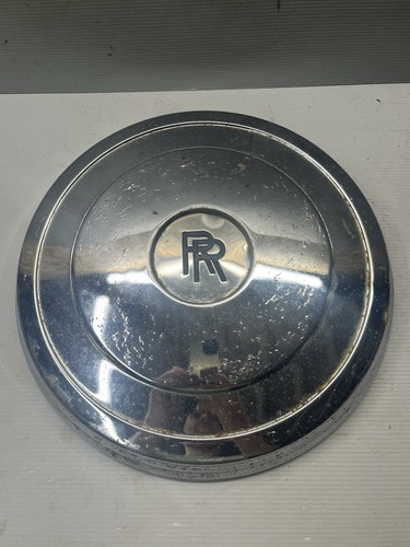 Rolls royce chrome hub cap - royce,