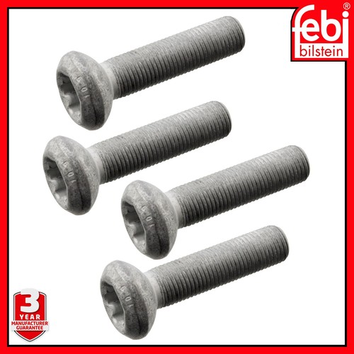 Front wheel hub bolt - 4, febi